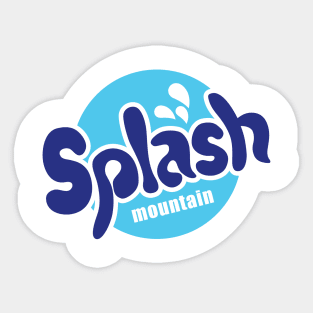 Splash Mountain Sticker